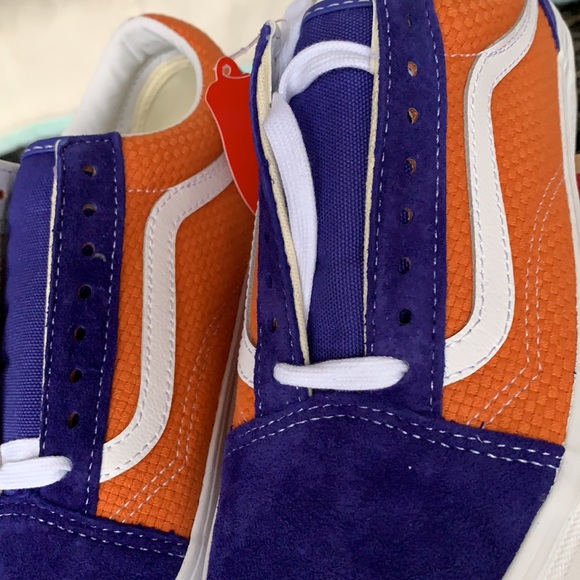 VANS OLD SKOOL P & C Royal Blue/Apricot Buff Men’s - Picture 9 of 14